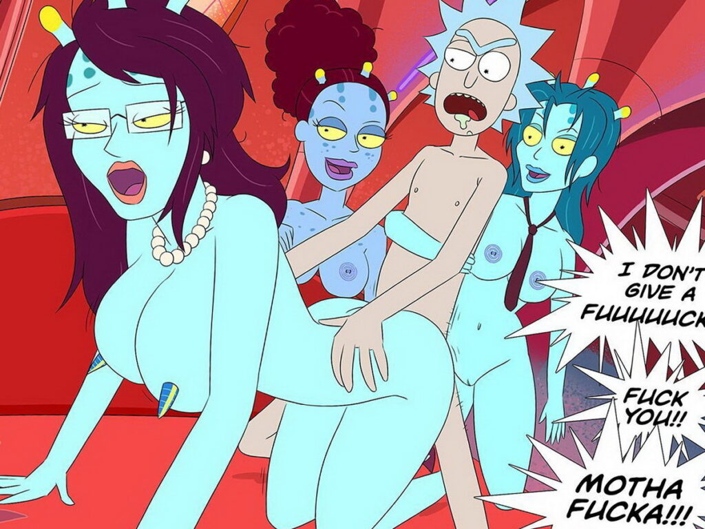 Lush Unity from Rick and Morty in rule 34 toons