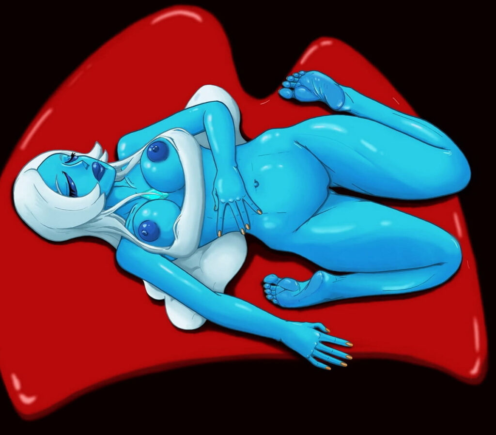 Sex-Crazed Blue Diamond From Steven Universe 