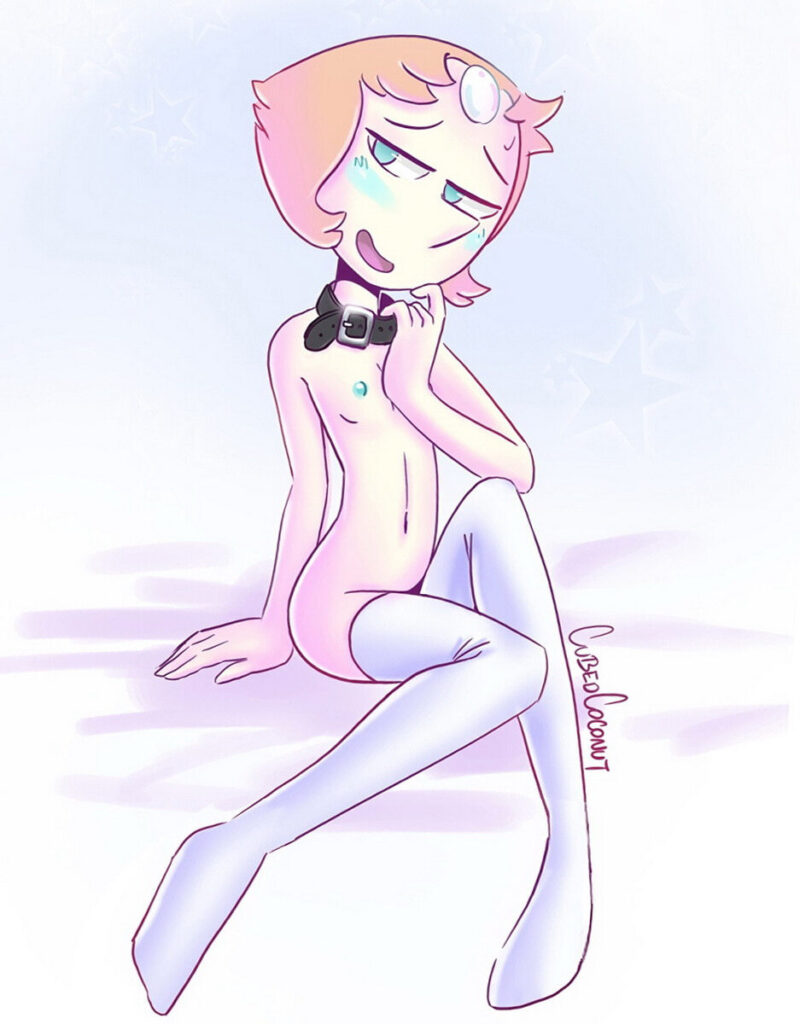 Sexy Pearl in White Stockings from Steven Universe