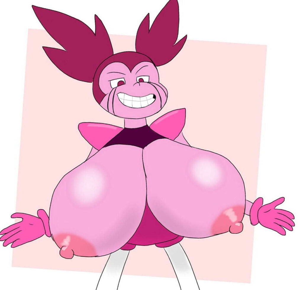 Spinel Stretching Sexy Breasts For Steven Universe
